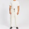 Bronco Pant - Bone Cotton/Linen sold by S.K. Manor Hill