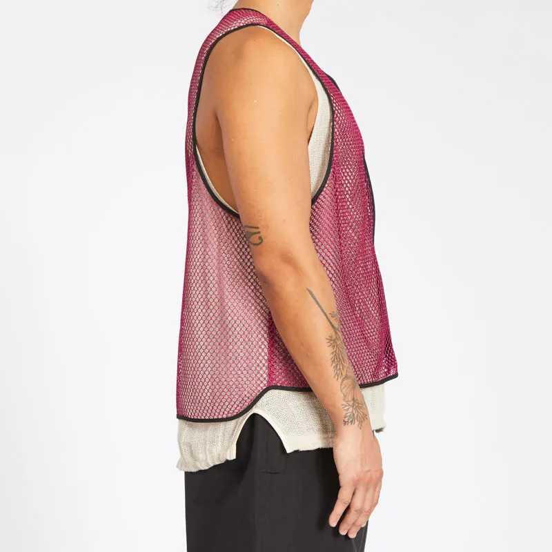 Snare Vest - Magenta Mesh sold by S.K. Manor Hill product image thumbnail 4