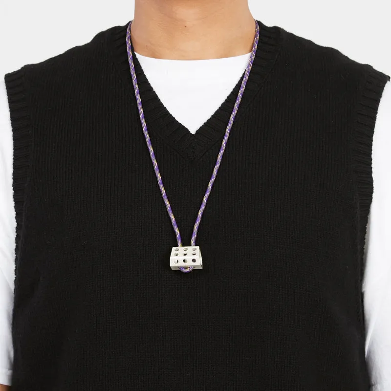 Large Hex Sterling Silver Necklace sold by S.K. Manor Hill product image thumbnail 3