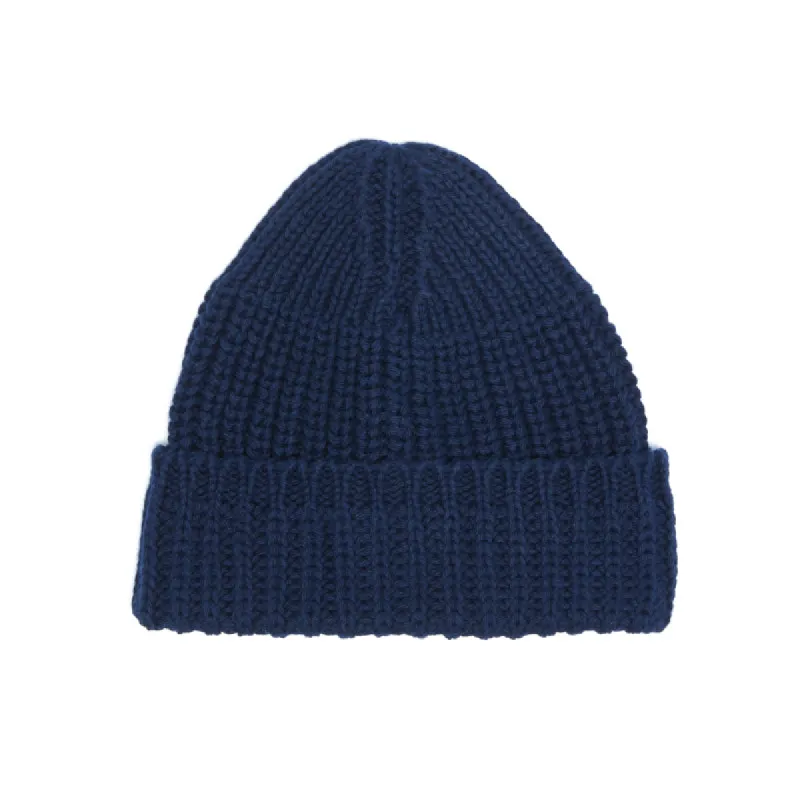 Watch Cap - Navy Cotton made by S.K. Manor Hill