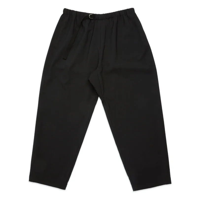 1st Ascent Pant - Black Tropical Wool sold by S.K. Manor Hill