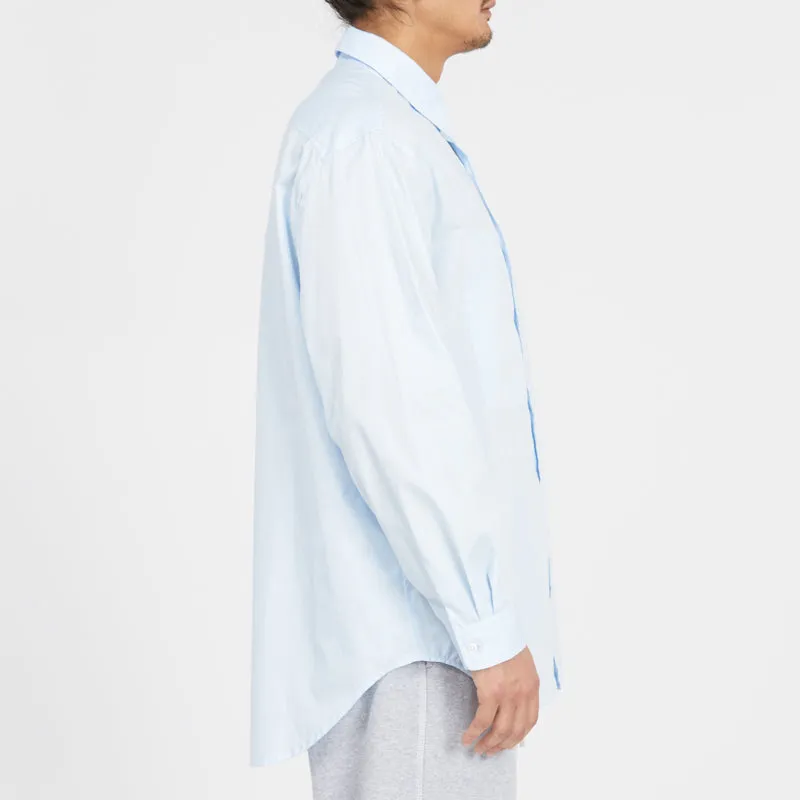 Dexter Shirt - Light Blue Lux Cotton Poplin sold by S.K. Manor Hill product image thumbnail 4