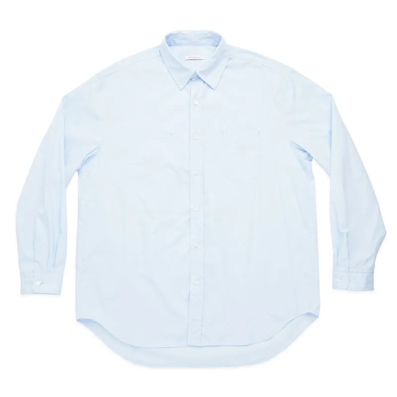 Dexter Shirt - Light Blue Lux Cotton Poplin sold by S.K. Manor Hill