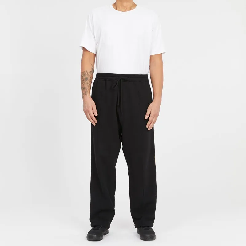 Saunter Pant - Black Cotton Fleece w/ Decorative Trim sold by S.K. Manor Hill product image thumbnail 2