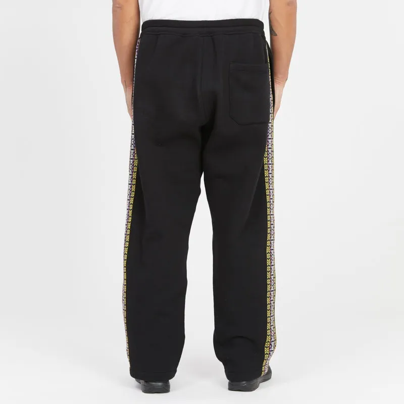 Saunter Pant - Black Cotton Fleece w/ Decorative Trim sold by S.K. Manor Hill product image thumbnail 5