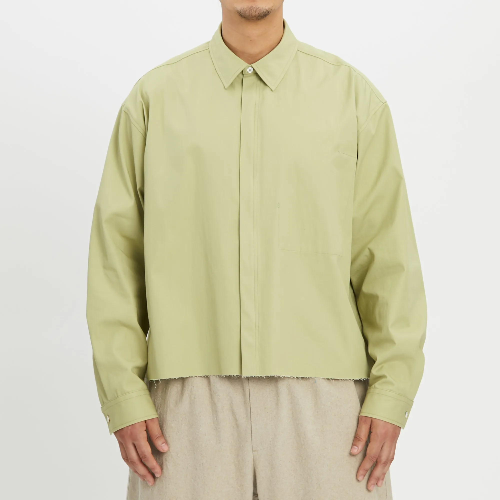 Mechanic Shirt/Jacket - Sage Cotton sold by S.K. Manor Hill product image thumbnail 3