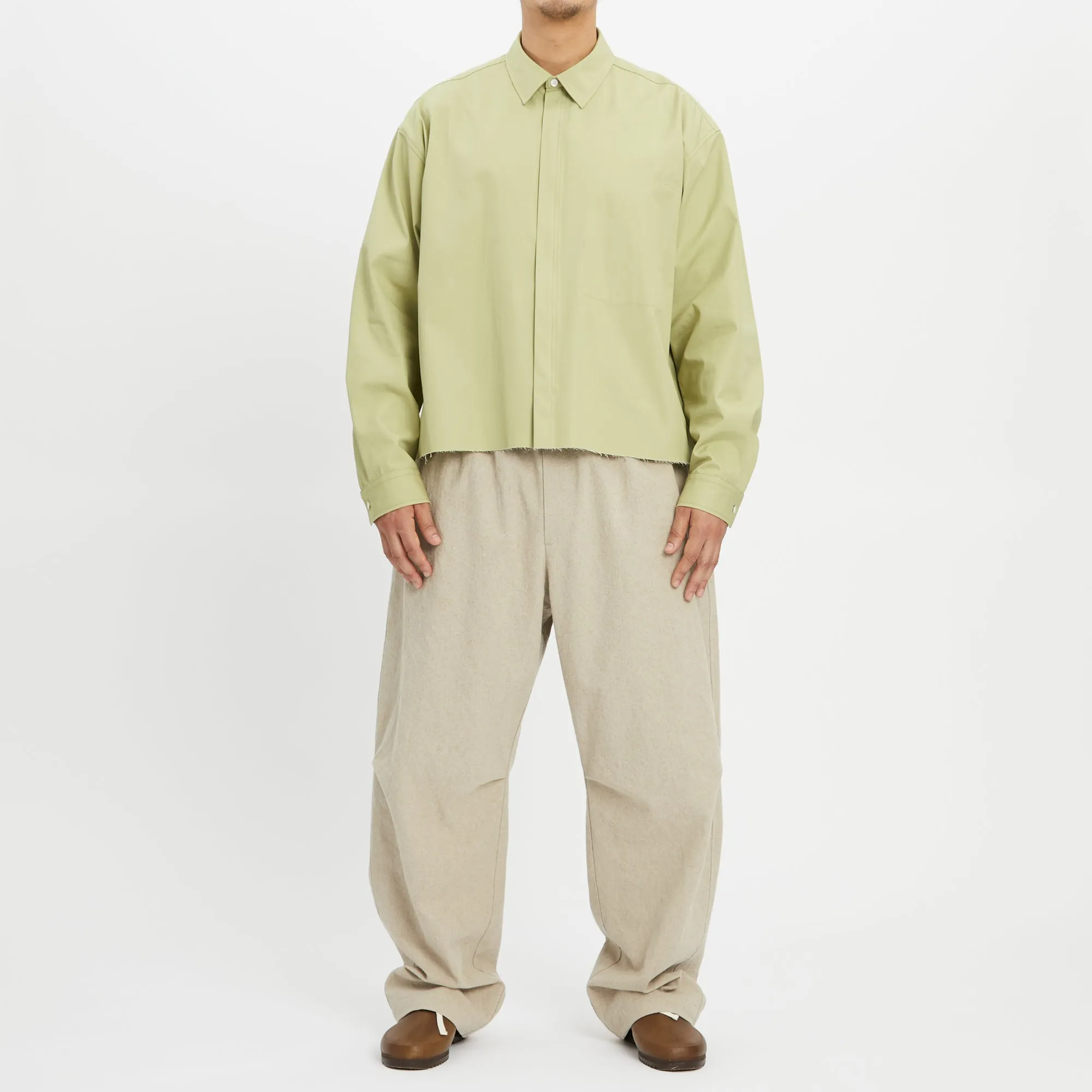 Mechanic Shirt/Jacket - Sage Cotton sold by S.K. Manor Hill product image thumbnail 2