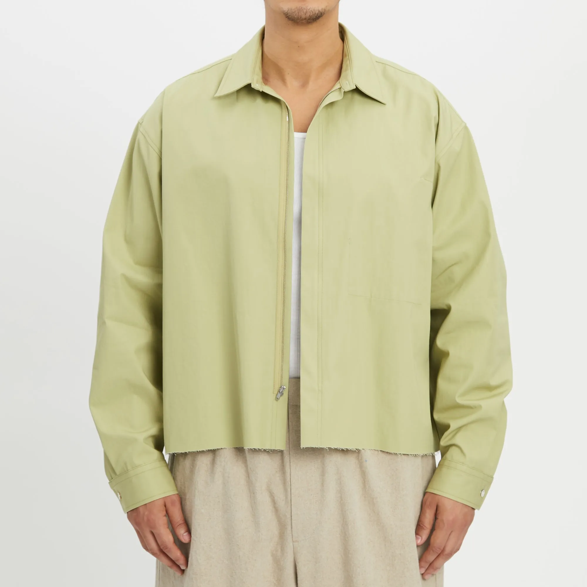 Mechanic Shirt/Jacket - Sage Cotton sold by S.K. Manor Hill product image thumbnail 4