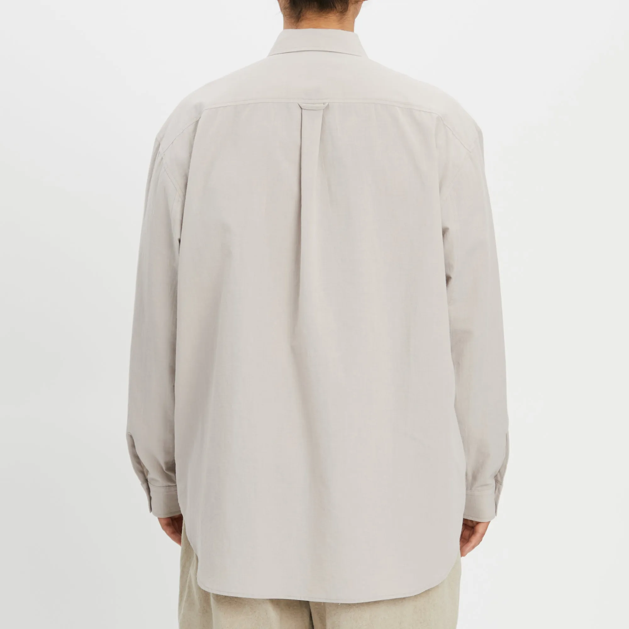 Overturn Shirt - Light Grey Cotton / Hemp sold by S.K. Manor Hill product image thumbnail 5