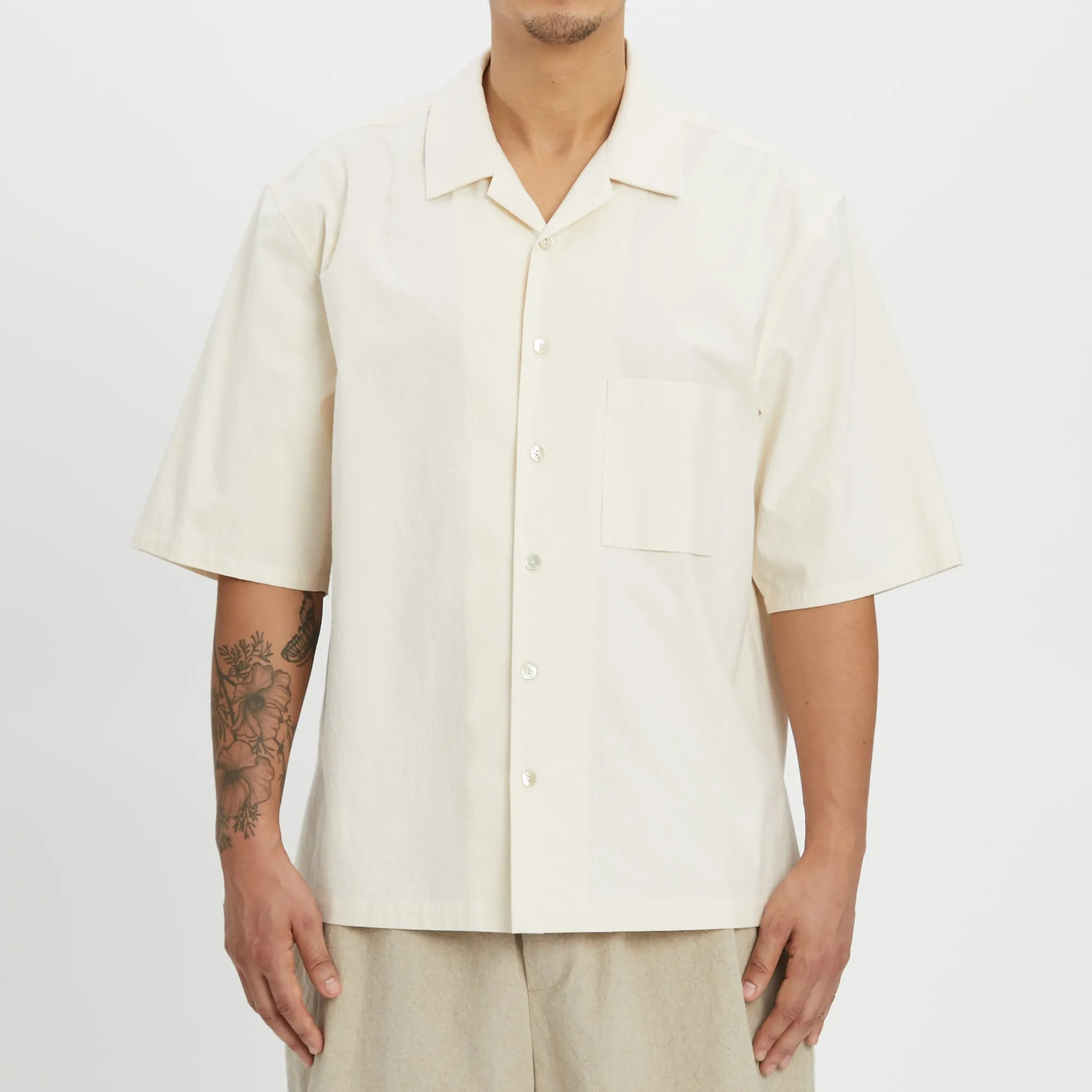 Aloha Shirt - Natural Cotton sold by S.K. Manor Hill product image thumbnail 3