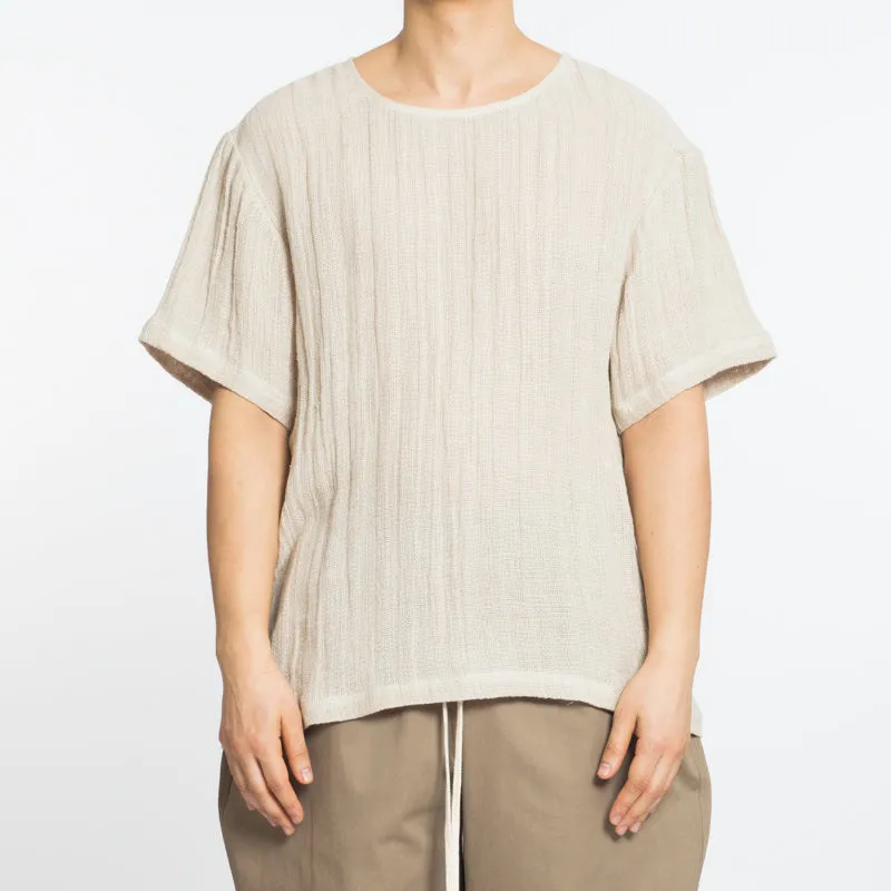 T-Shirt - Natural Linen sold by S.K. Manor Hill product image thumbnail 3