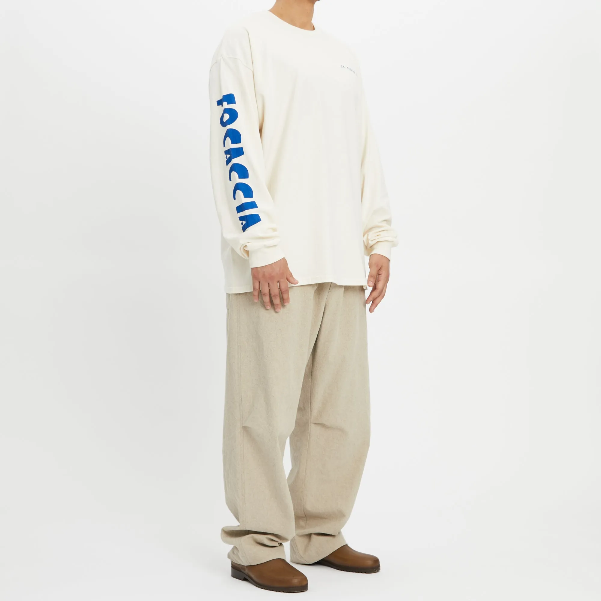 LS Focaccia T-Shirt - Natural Cotton sold by S.K. Manor Hill product image thumbnail 2