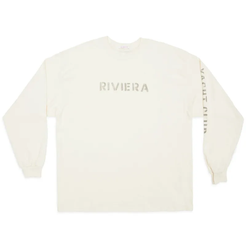 LS Riviera T-Shirt - Natural Cotton made by S.K. Manor Hill