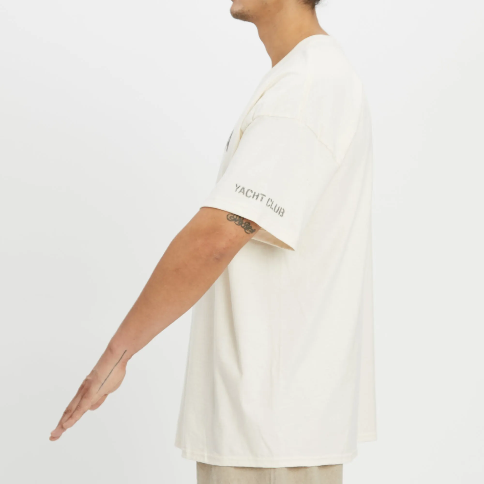 SS Riviera T-Shirt - Natural Cotton sold by S.K. Manor Hill product image thumbnail 4