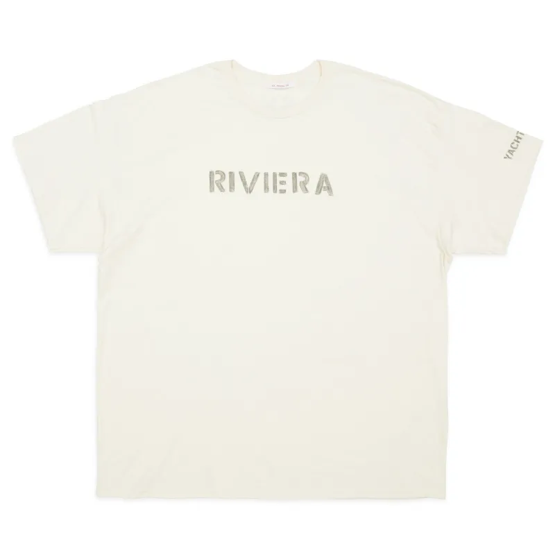 SS Riviera T-Shirt - Natural Cotton made by S.K. Manor Hill