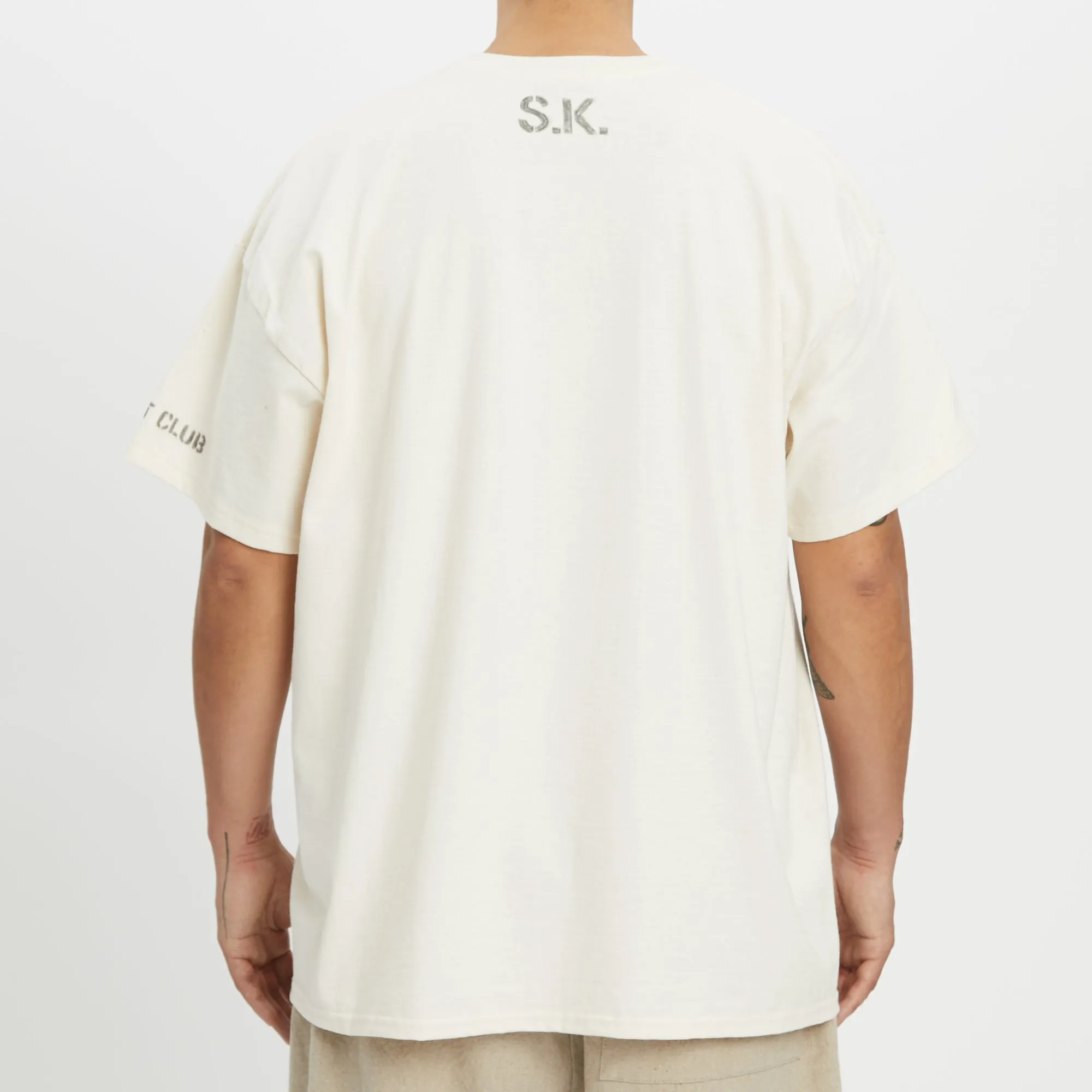 SS Riviera T-Shirt - Natural Cotton sold by S.K. Manor Hill product image thumbnail 5