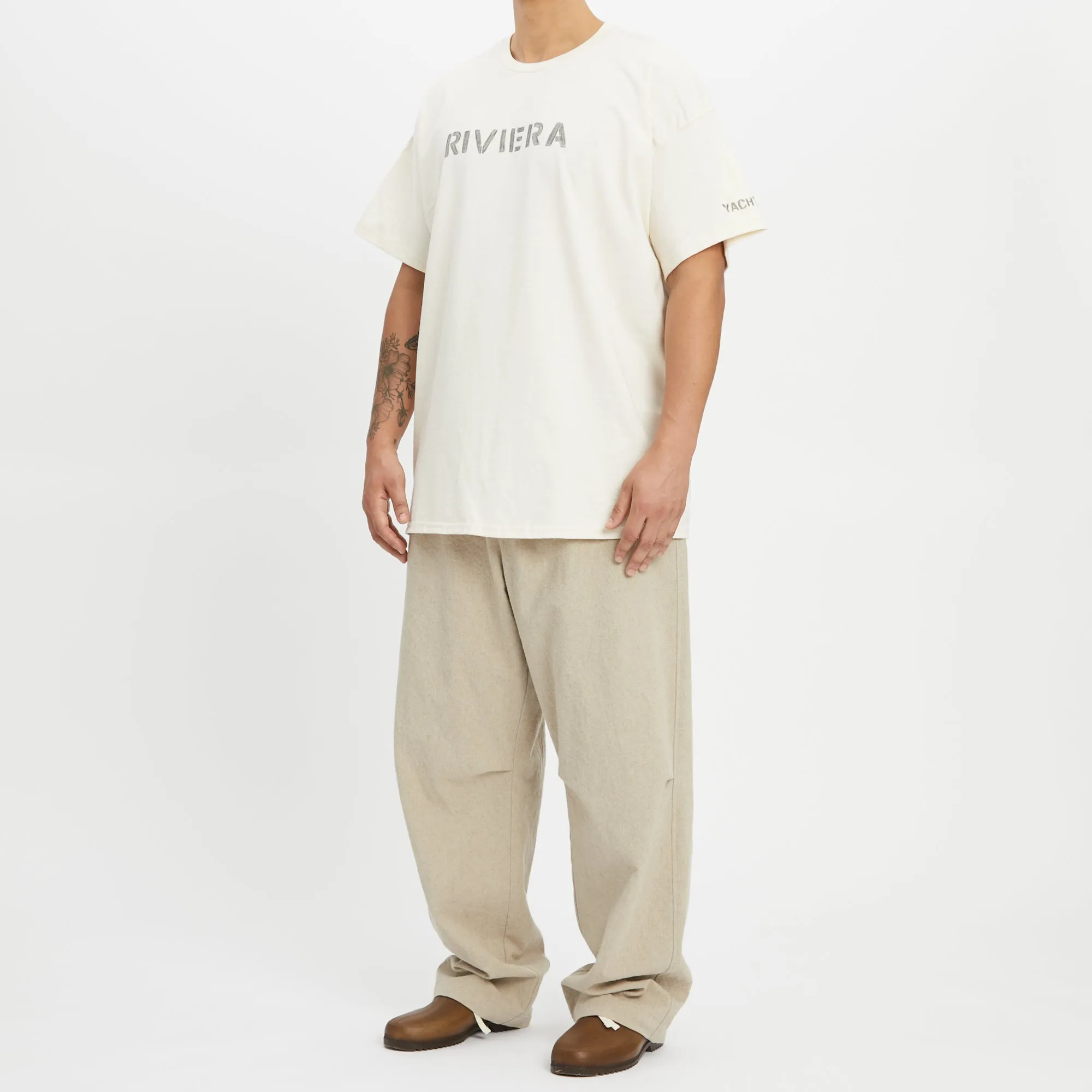 SS Riviera T-Shirt - Natural Cotton sold by S.K. Manor Hill product image thumbnail 2