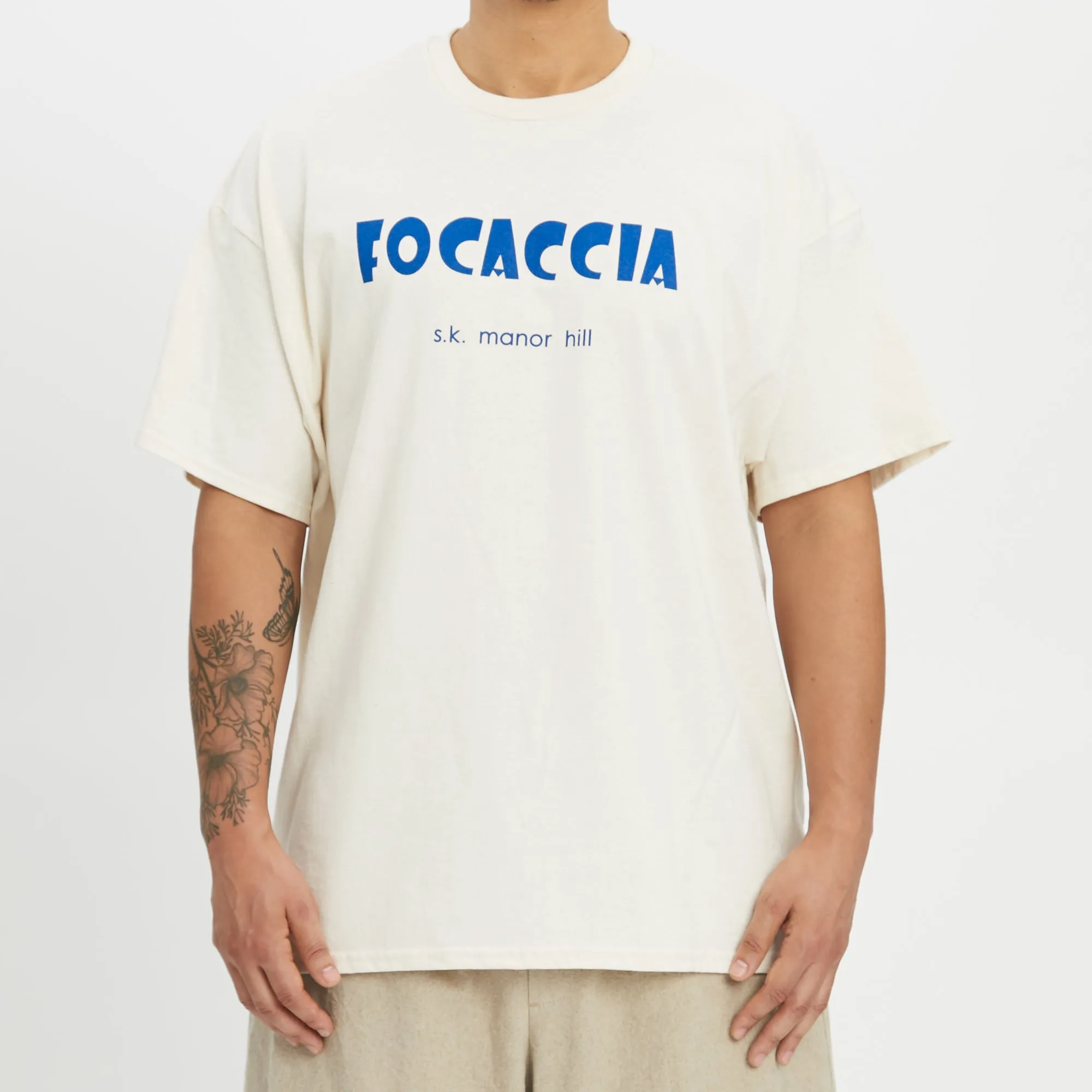 SS Focaccia T-Shirt - Natural Cotton sold by S.K. Manor Hill product image thumbnail 3