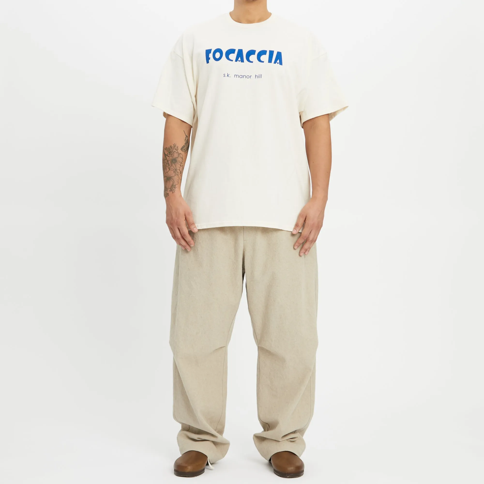 SS Focaccia T-Shirt - Natural Cotton sold by S.K. Manor Hill product image thumbnail 2