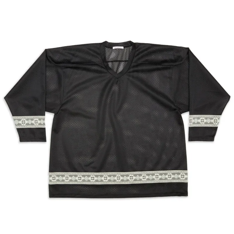 Hockey Jersey - Black Mesh sold by S.K. Manor Hill