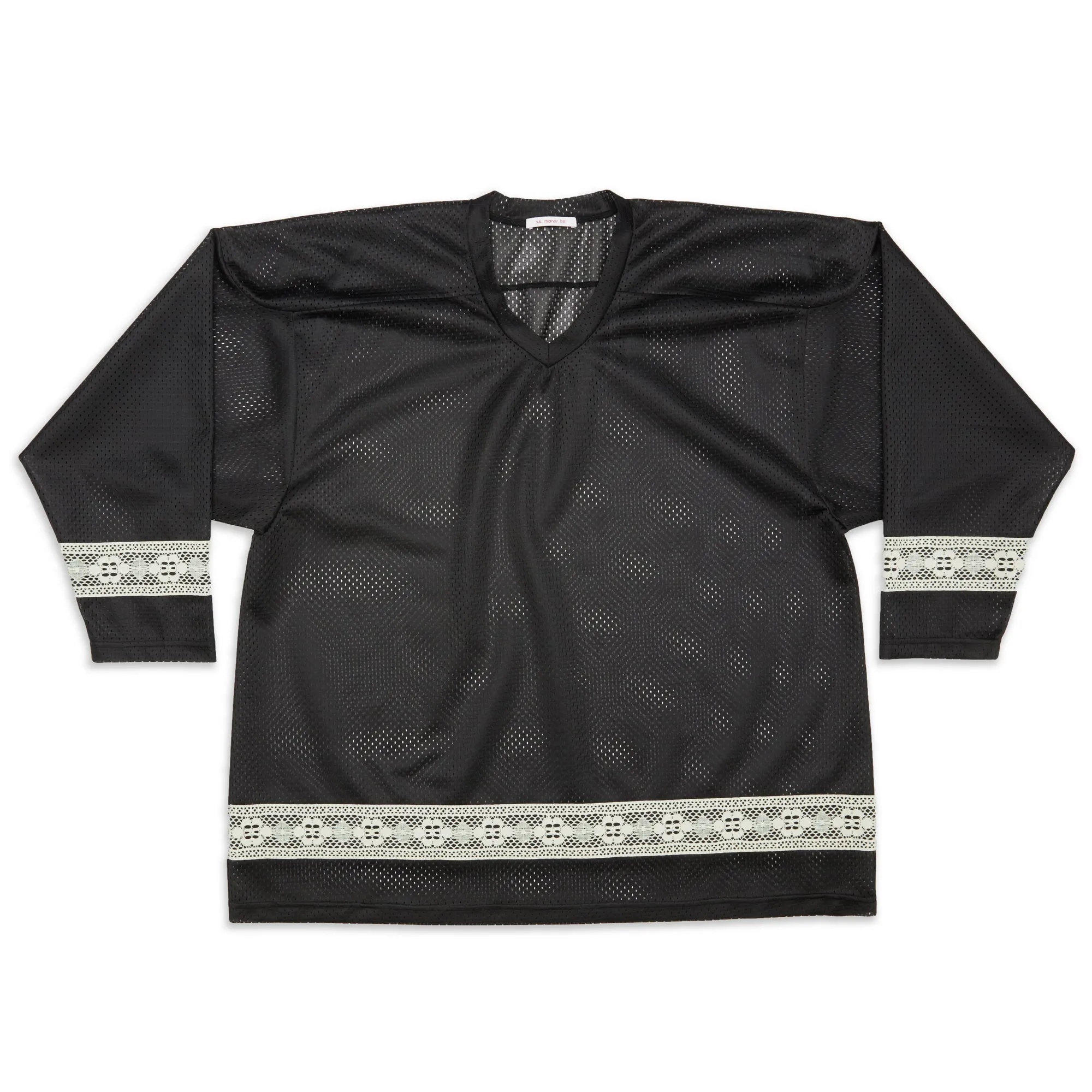Hockey Jersey - Black Mesh sold by S.K. Manor Hill