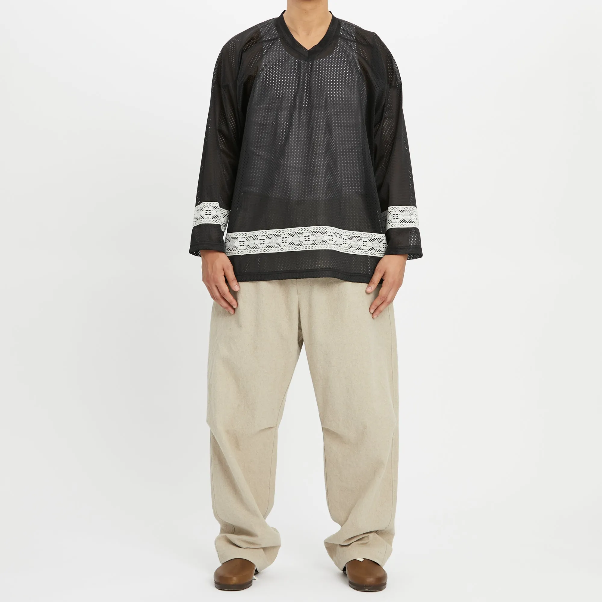 Hockey Jersey - Black Mesh sold by S.K. Manor Hill product image thumbnail 2