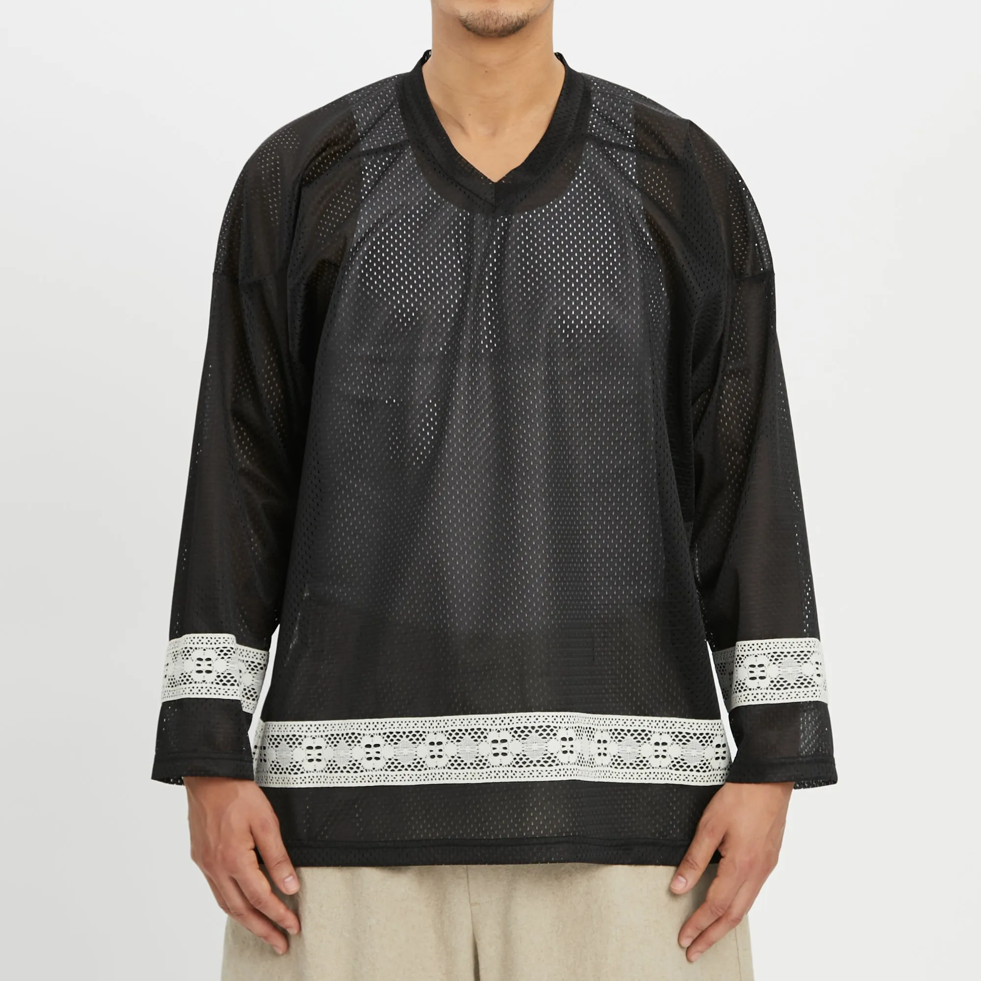 Hockey Jersey - Black Mesh sold by S.K. Manor Hill product image thumbnail 3