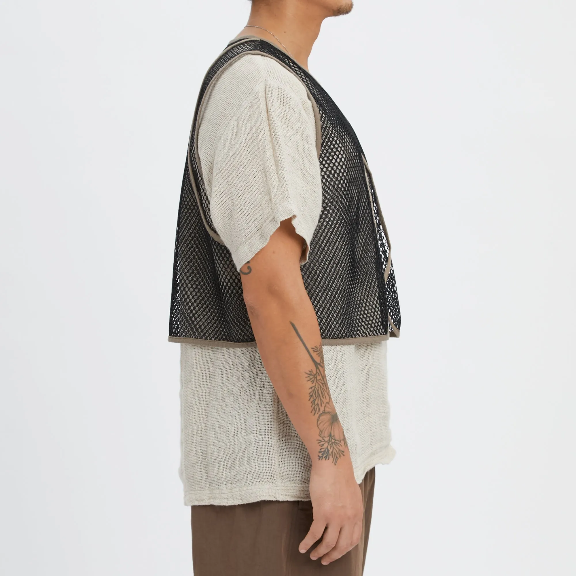 Trapper Vest - Black Mesh sold by S.K. Manor Hill product image thumbnail 4