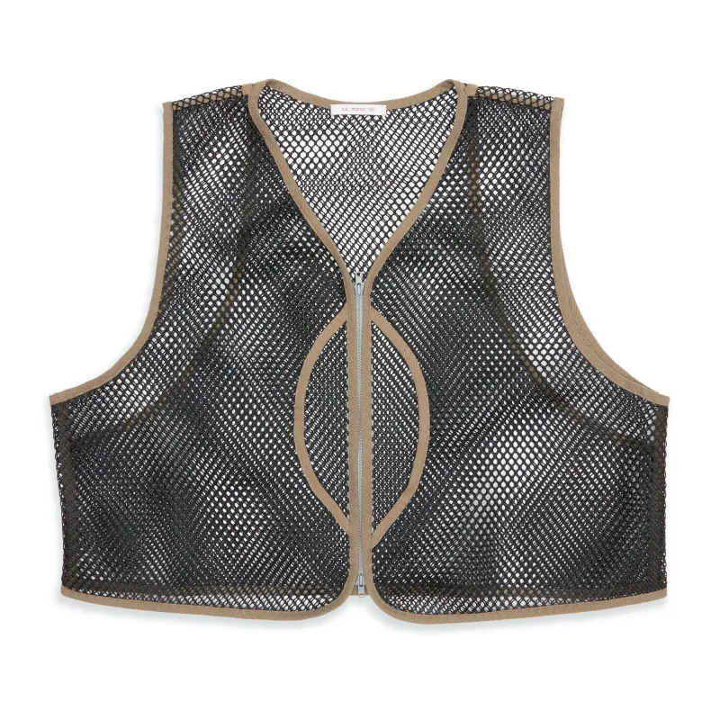 Trapper Vest - Black Mesh sold by S.K. Manor Hill