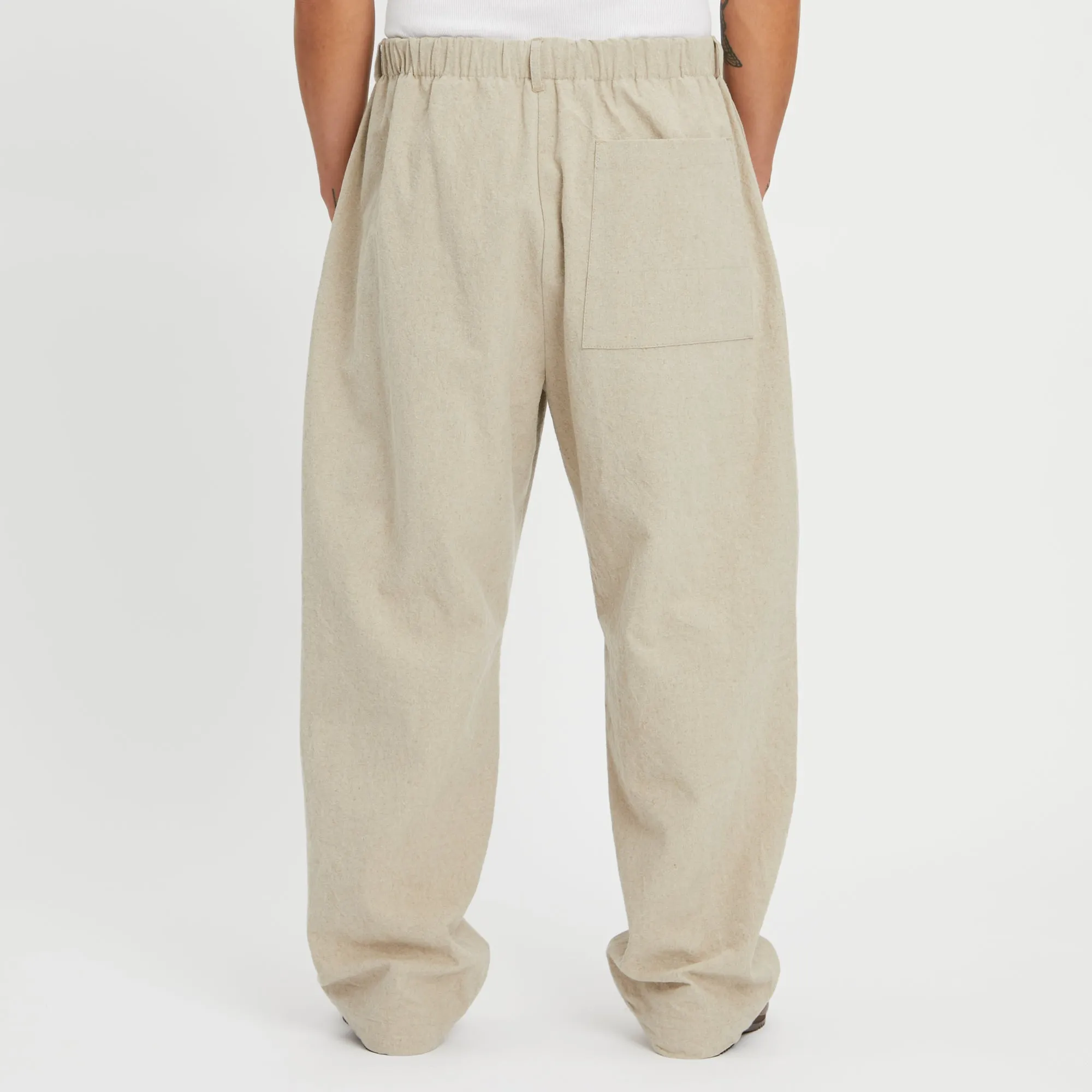 Lunar Pant - Oatmeal Linen / Cotton sold by S.K. Manor Hill product image thumbnail 5