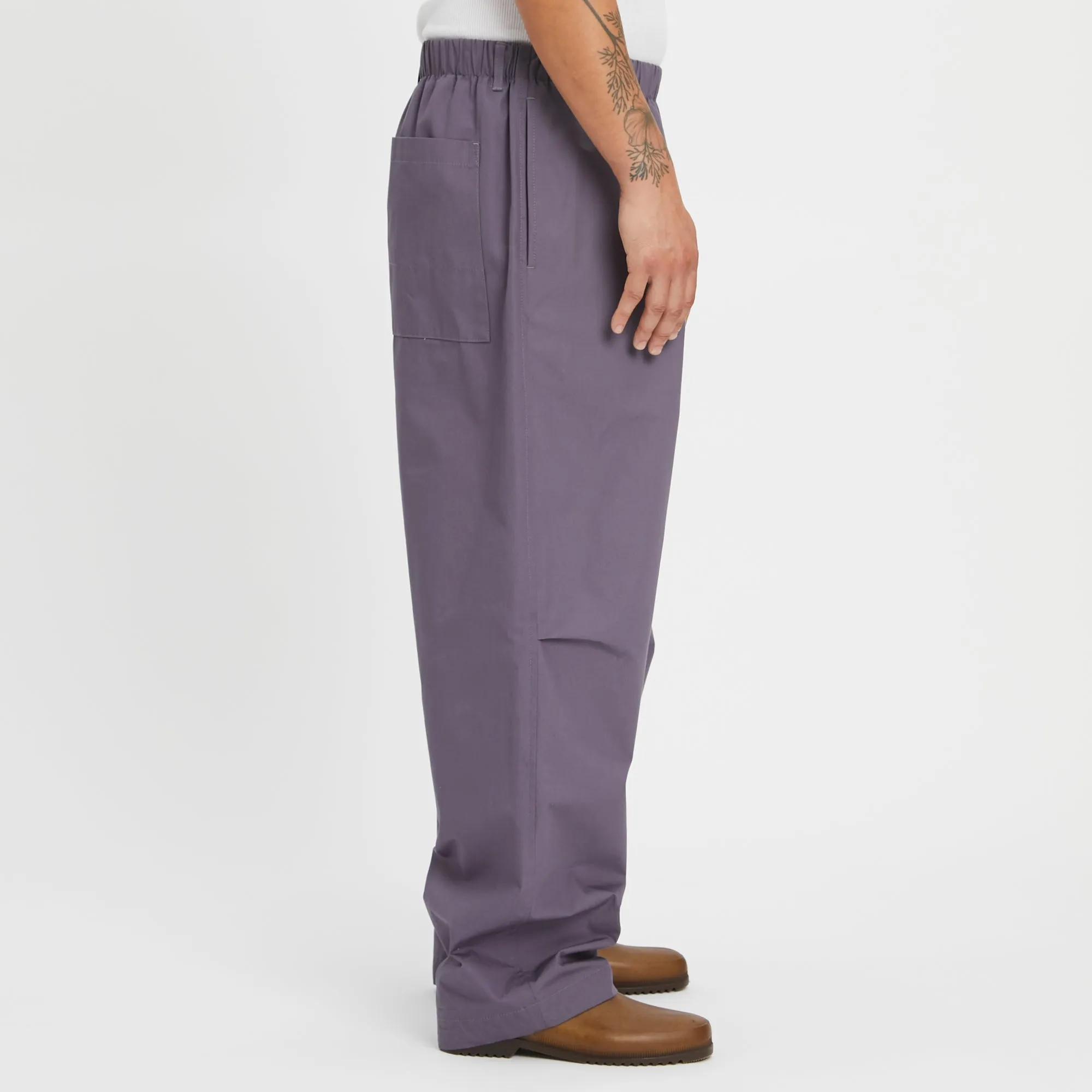 Lunar Pant - Aubergine Cotton sold by S.K. Manor Hill product image thumbnail 4