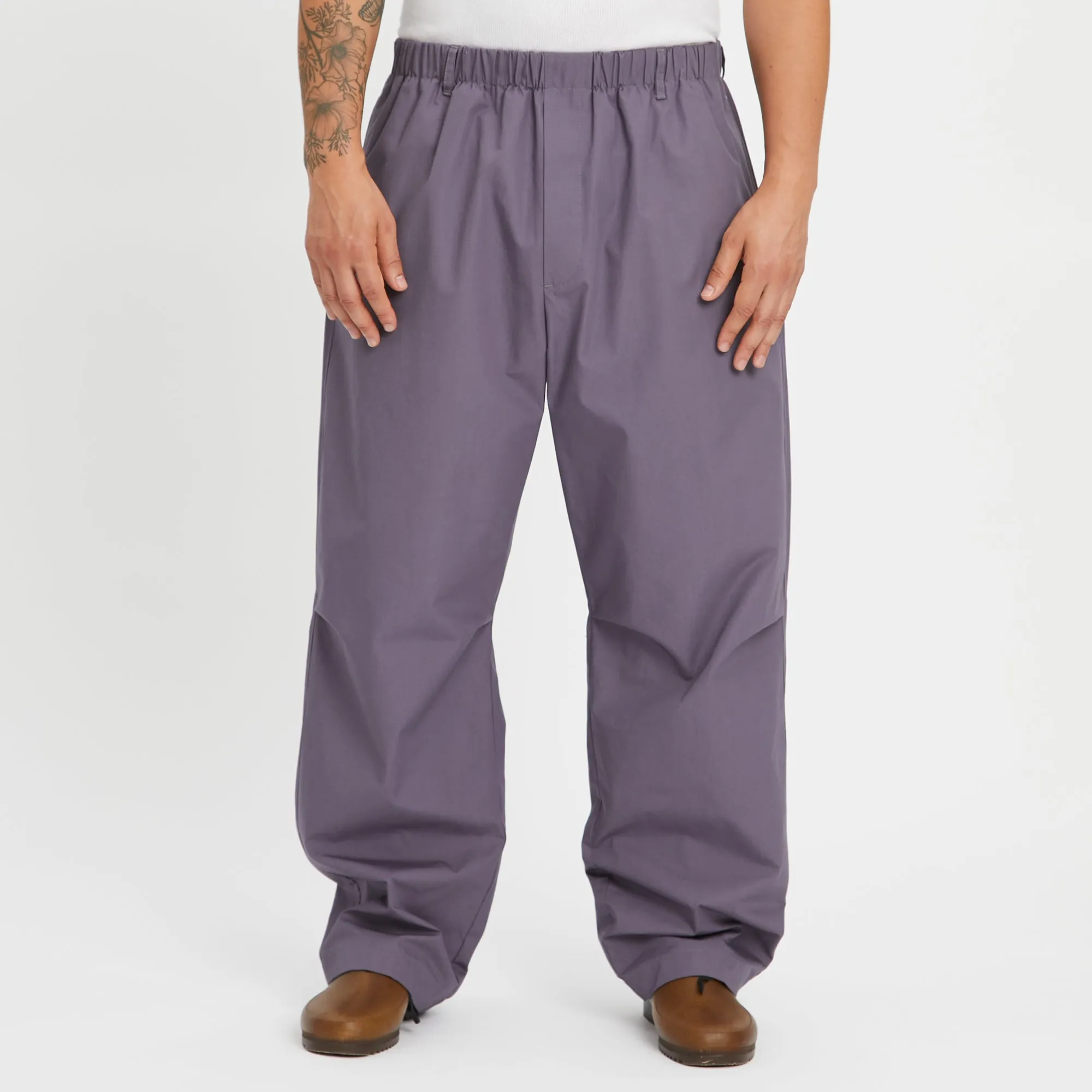 Lunar Pant - Aubergine Cotton sold by S.K. Manor Hill product image thumbnail 3