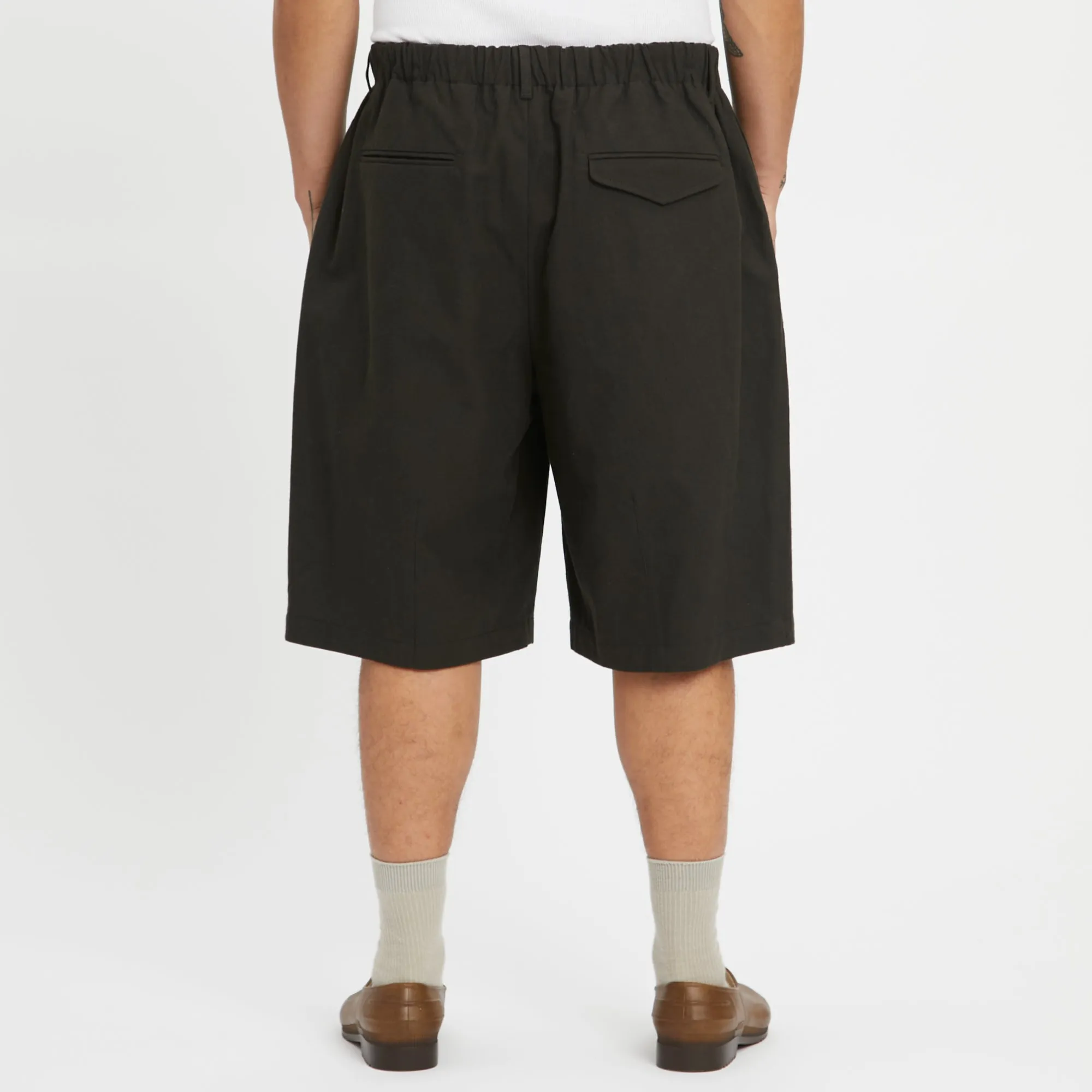 Solar Short - Antique Black Linen / Cotton sold by S.K. Manor Hill product image thumbnail 5