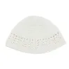 Knit Skull Cap - Natural Linen / Cotton sold by S.K. Manor Hill