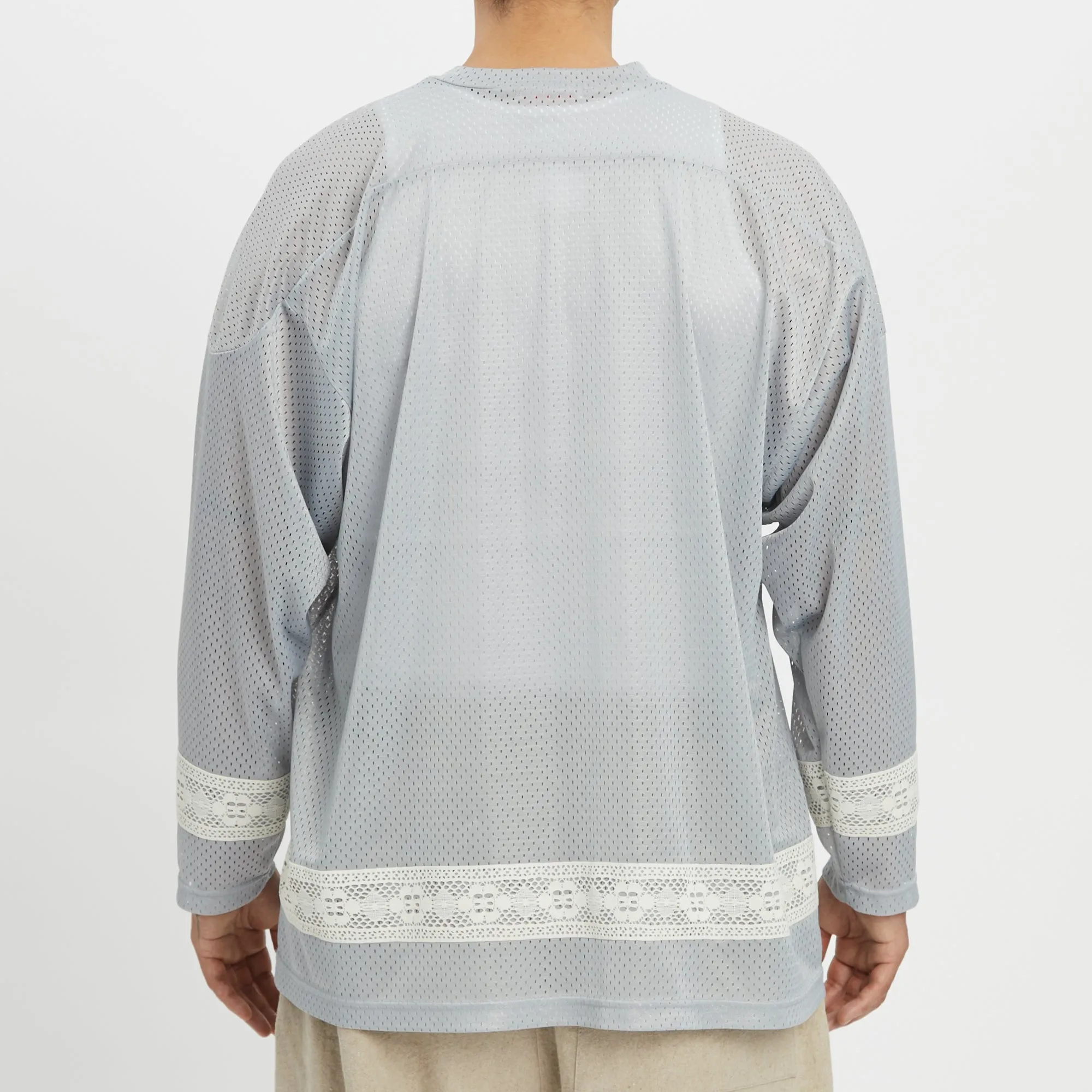 Hockey Jersey - Grey Mesh sold by S.K. Manor Hill product image thumbnail 5
