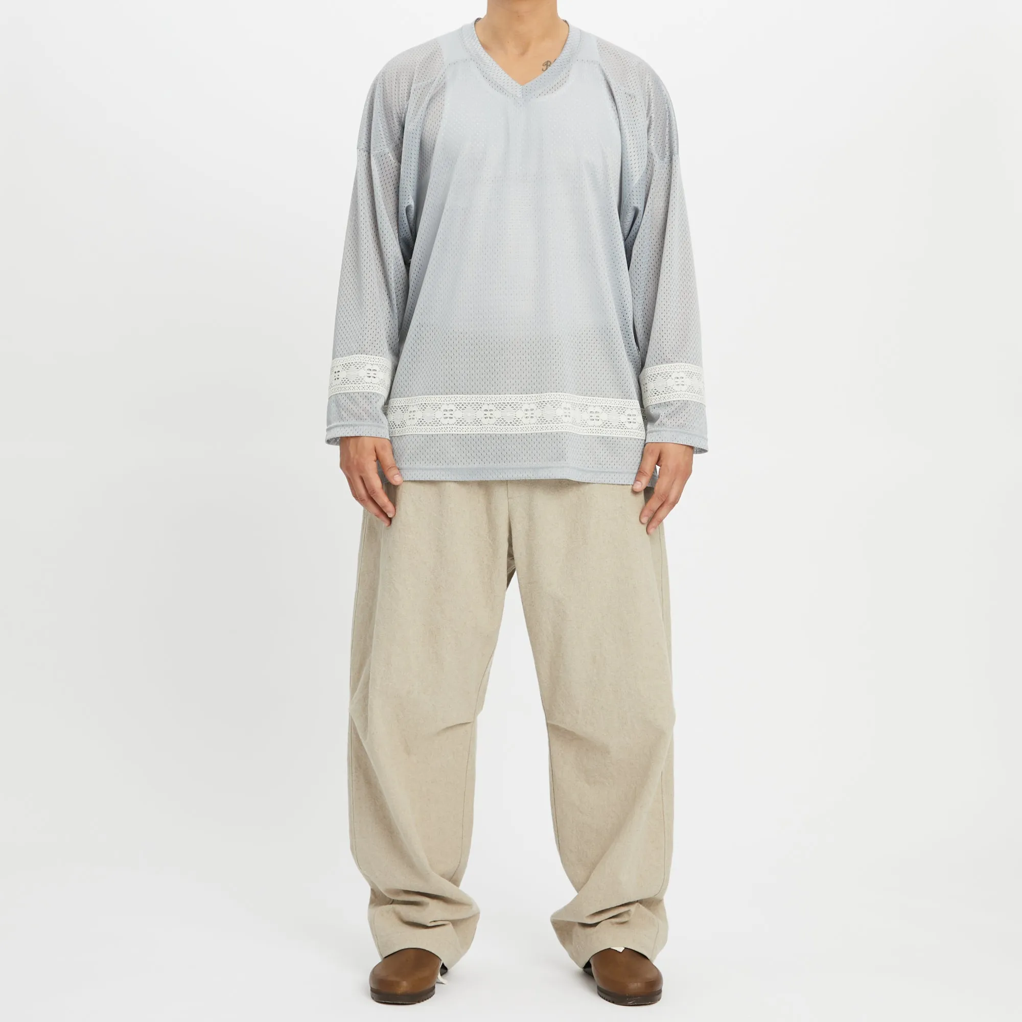 Hockey Jersey - Grey Mesh sold by S.K. Manor Hill product image thumbnail 2