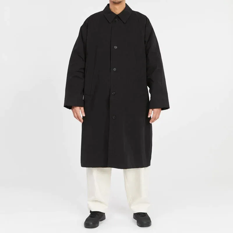 Mountain Trench Coat - Black Waxed Cotton/Nylon WR sold by S.K. Manor Hill product image thumbnail 2