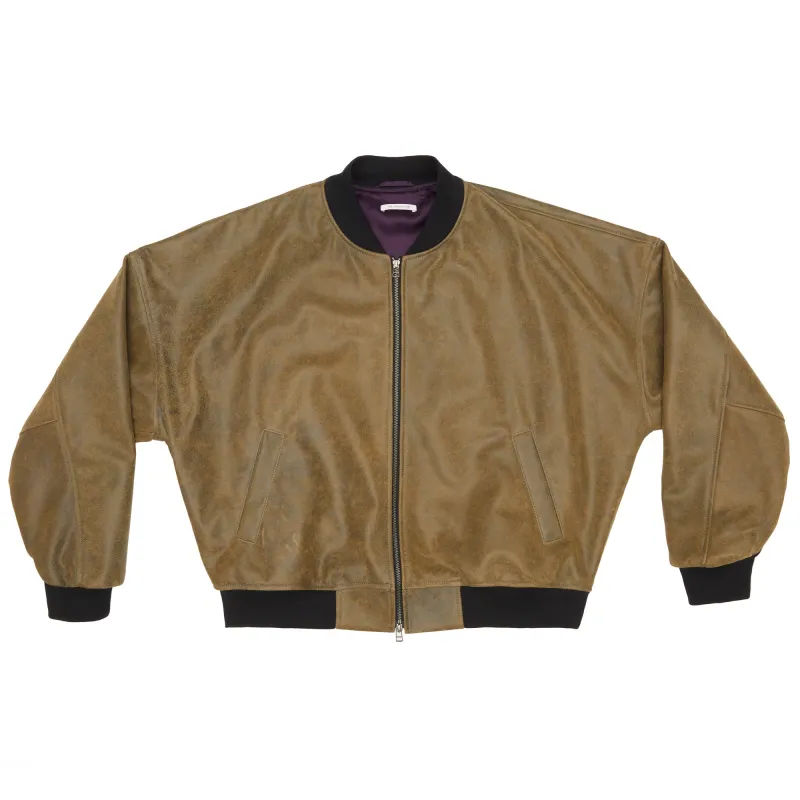 Napa Jacket - Brown Distressed Leather sold by S.K. Manor Hill