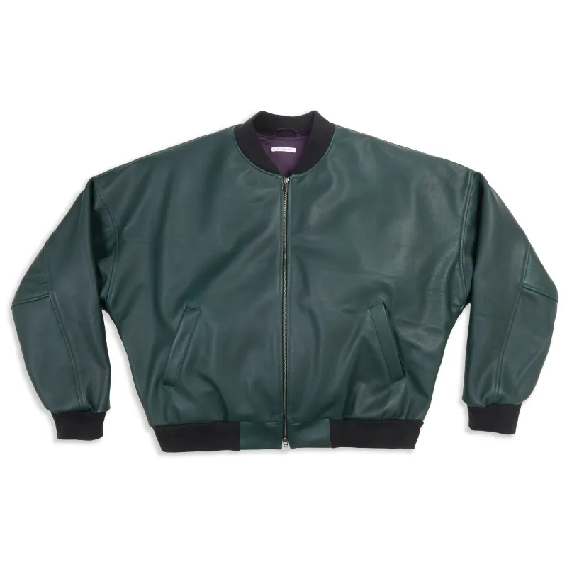 Napa Jacket - Dark Green Leather sold by S.K. Manor Hill