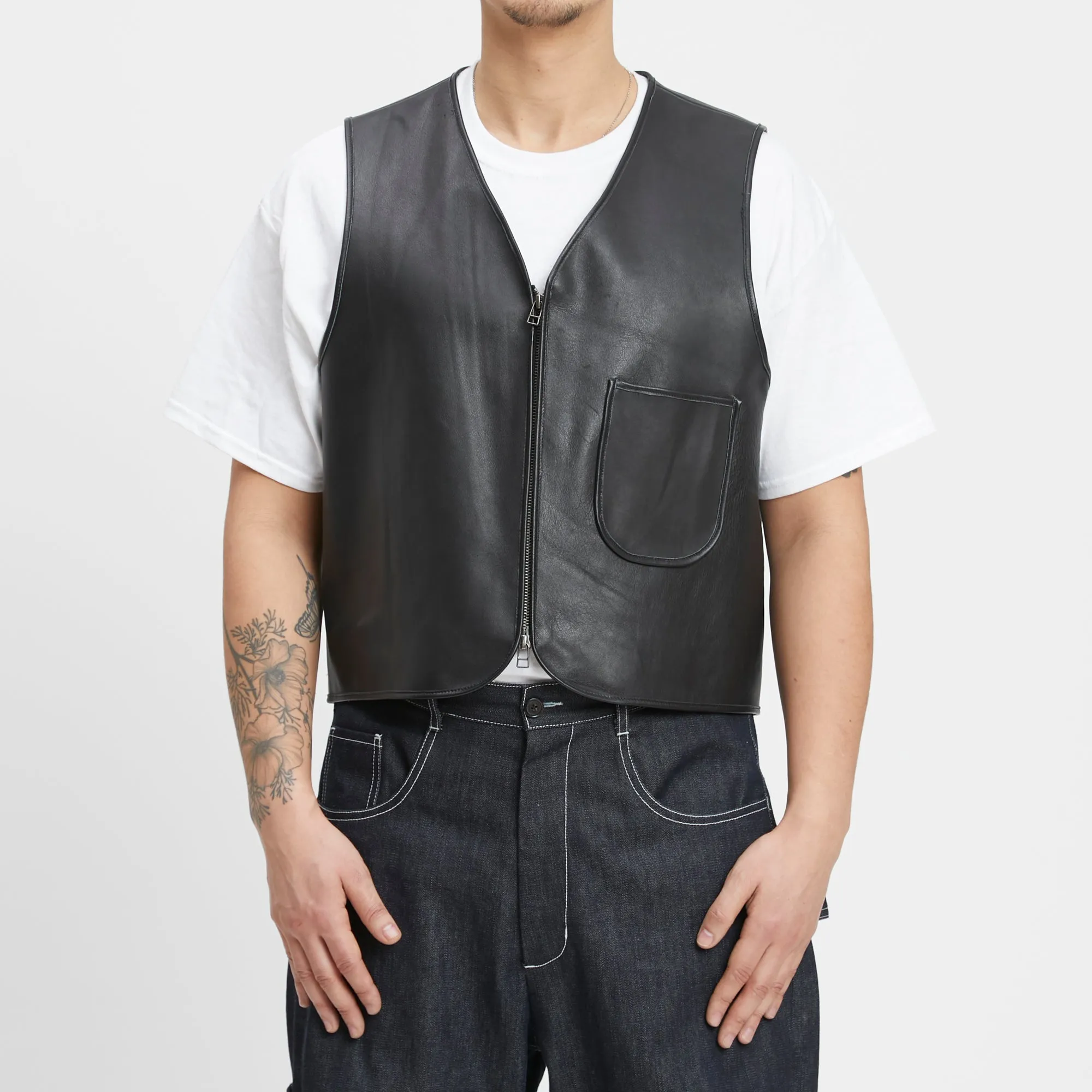 Chopper Vest - Back Leather sold by S.K. Manor Hill product image thumbnail 3