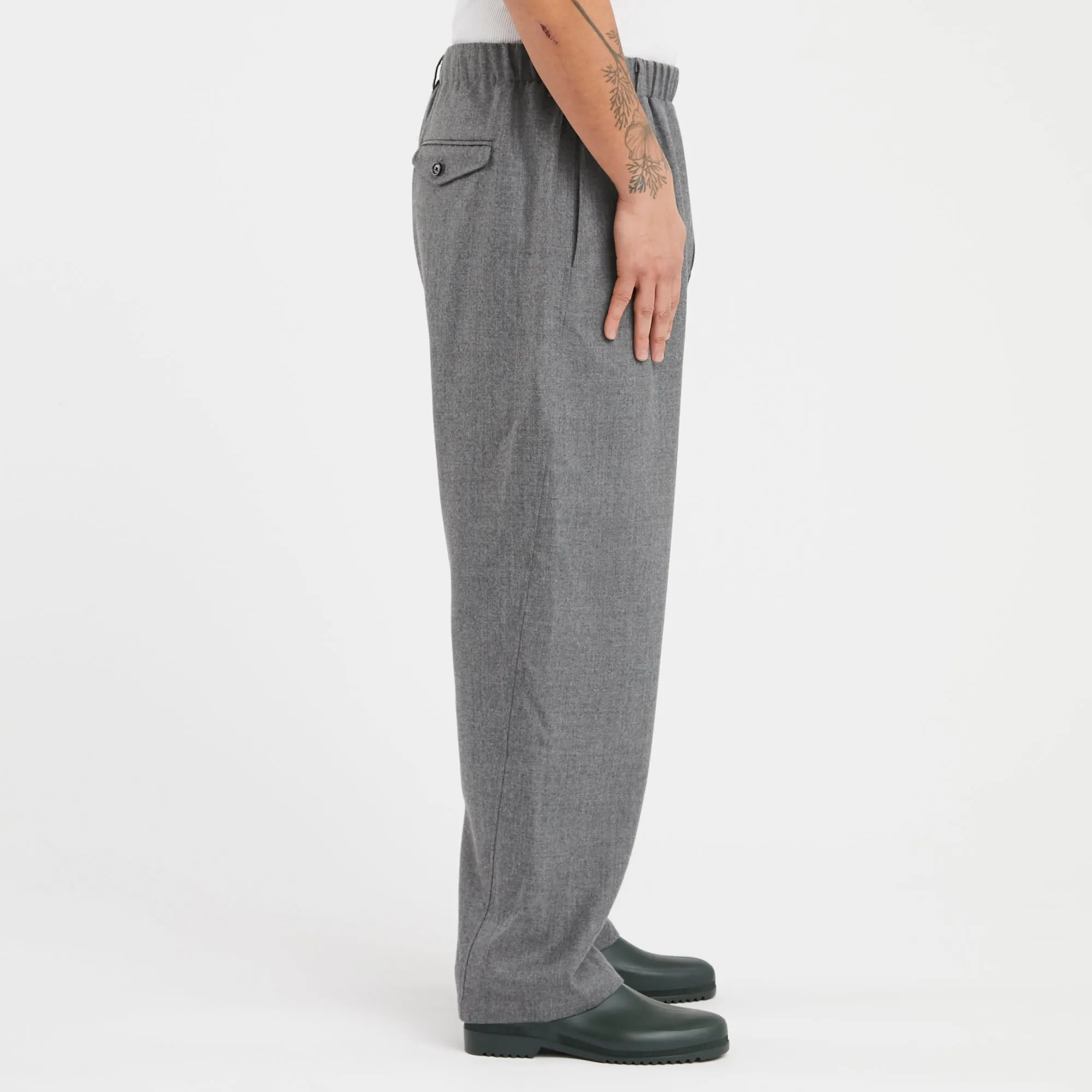 Tilt Pant - Grey Wool sold by S.K. Manor Hill product image thumbnail 4