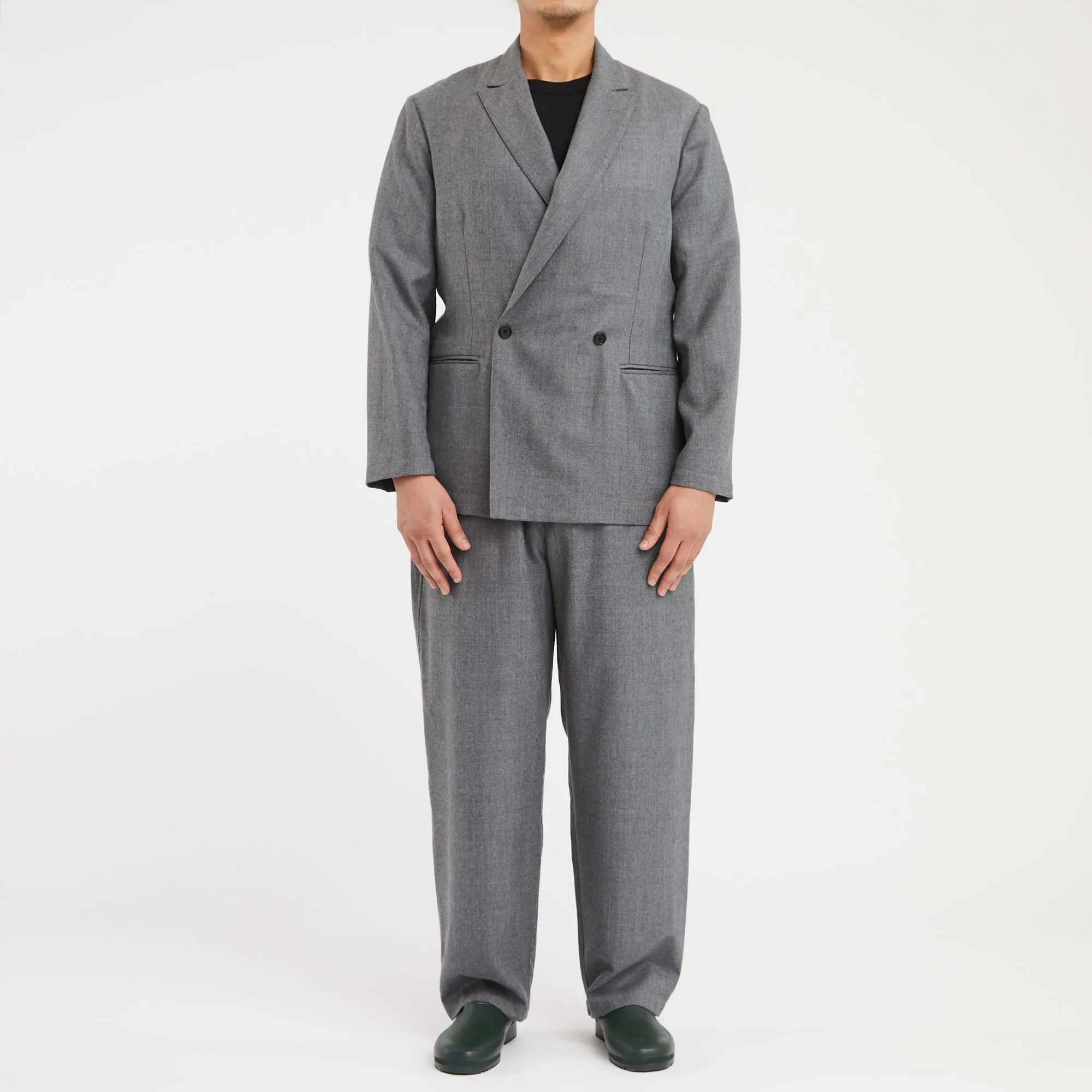 Tilt Pant - Grey Wool sold by S.K. Manor Hill product image thumbnail 2