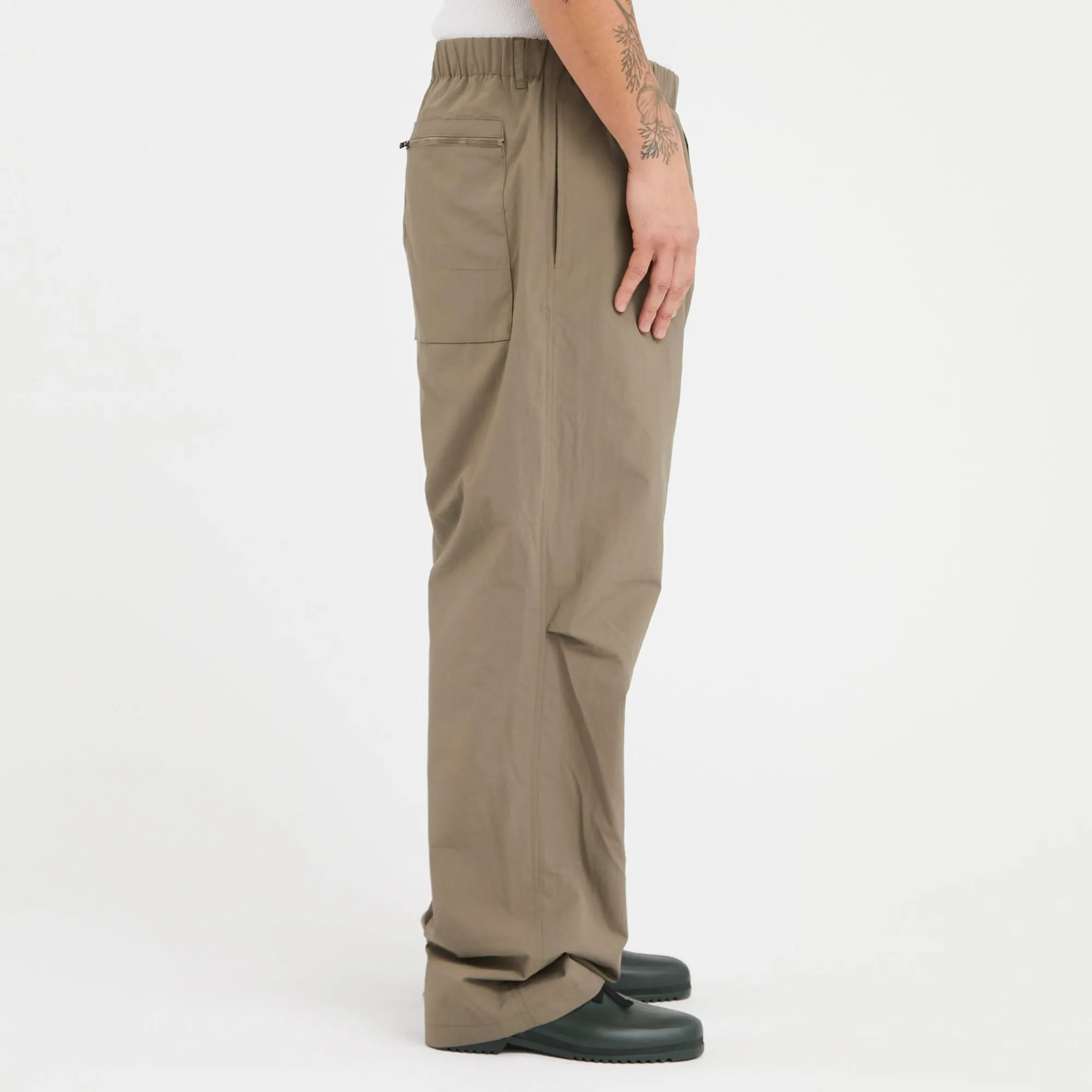 Luna Pant - Smokey Taupe Recycled Nylon WR sold by S.K. Manor Hill product image thumbnail 4