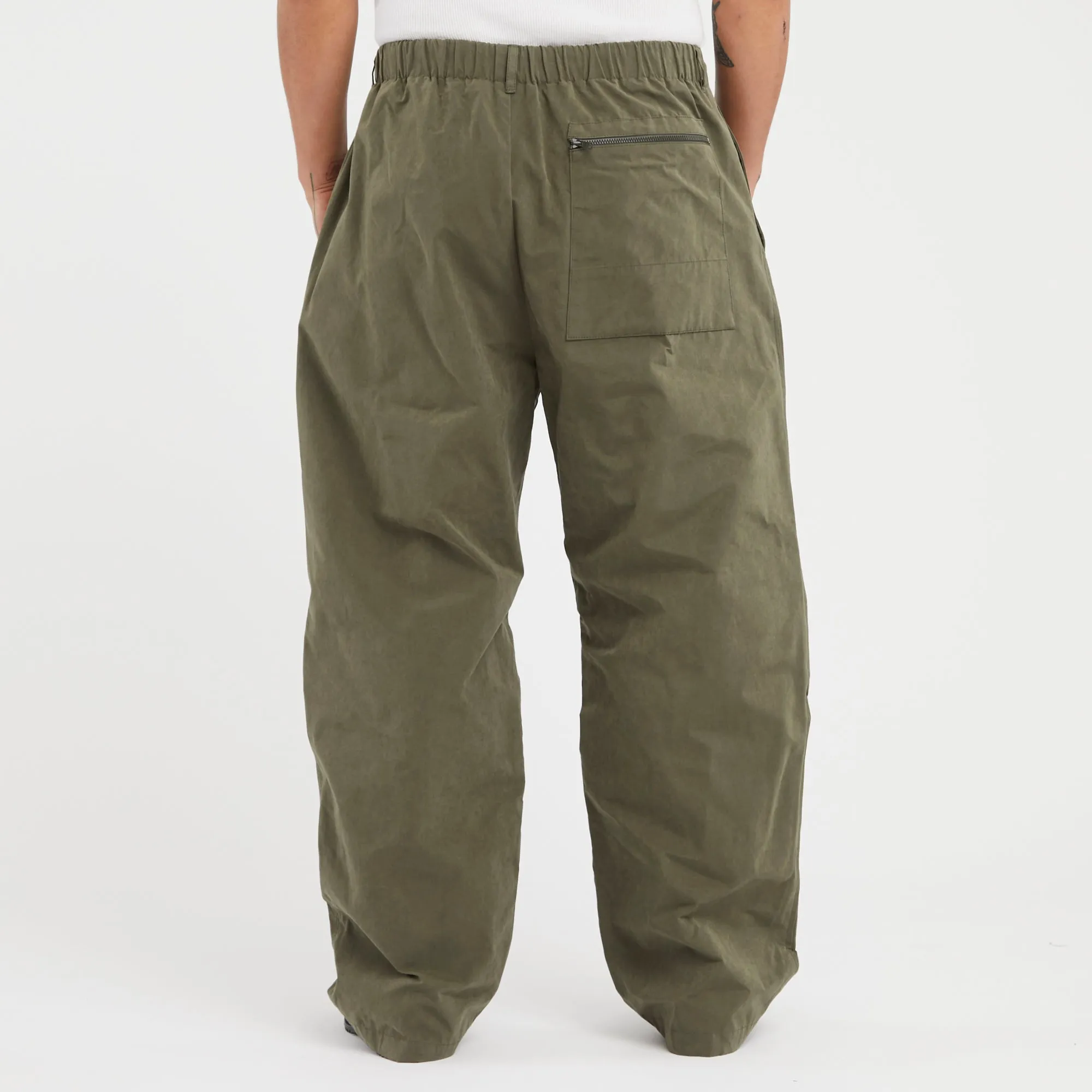 Luna Pant - Olive Grey Cotton/Nylon WR sold by S.K. Manor Hill product image thumbnail 5