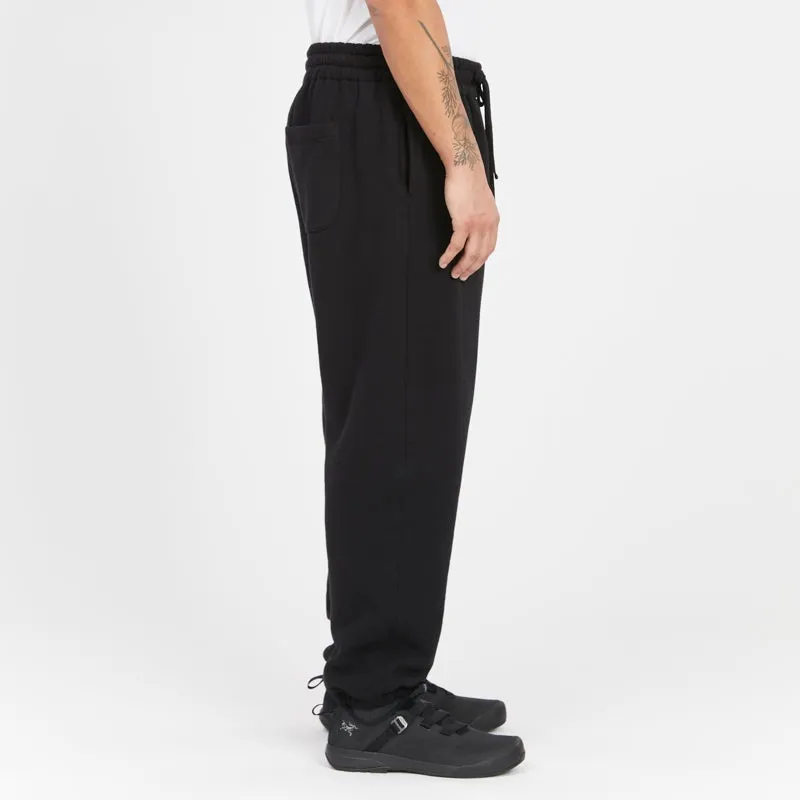 Alston Sweatpant - Black Cotton Fleece sold by S.K. Manor Hill product image thumbnail 4