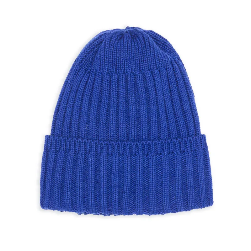 Watch Cap II - Royal Blue Cotton made by S.K. Manor Hill