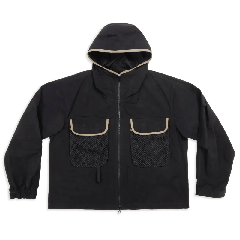 Wading Jacket - Black Cotton/Nylon sold by S.K. Manor Hill