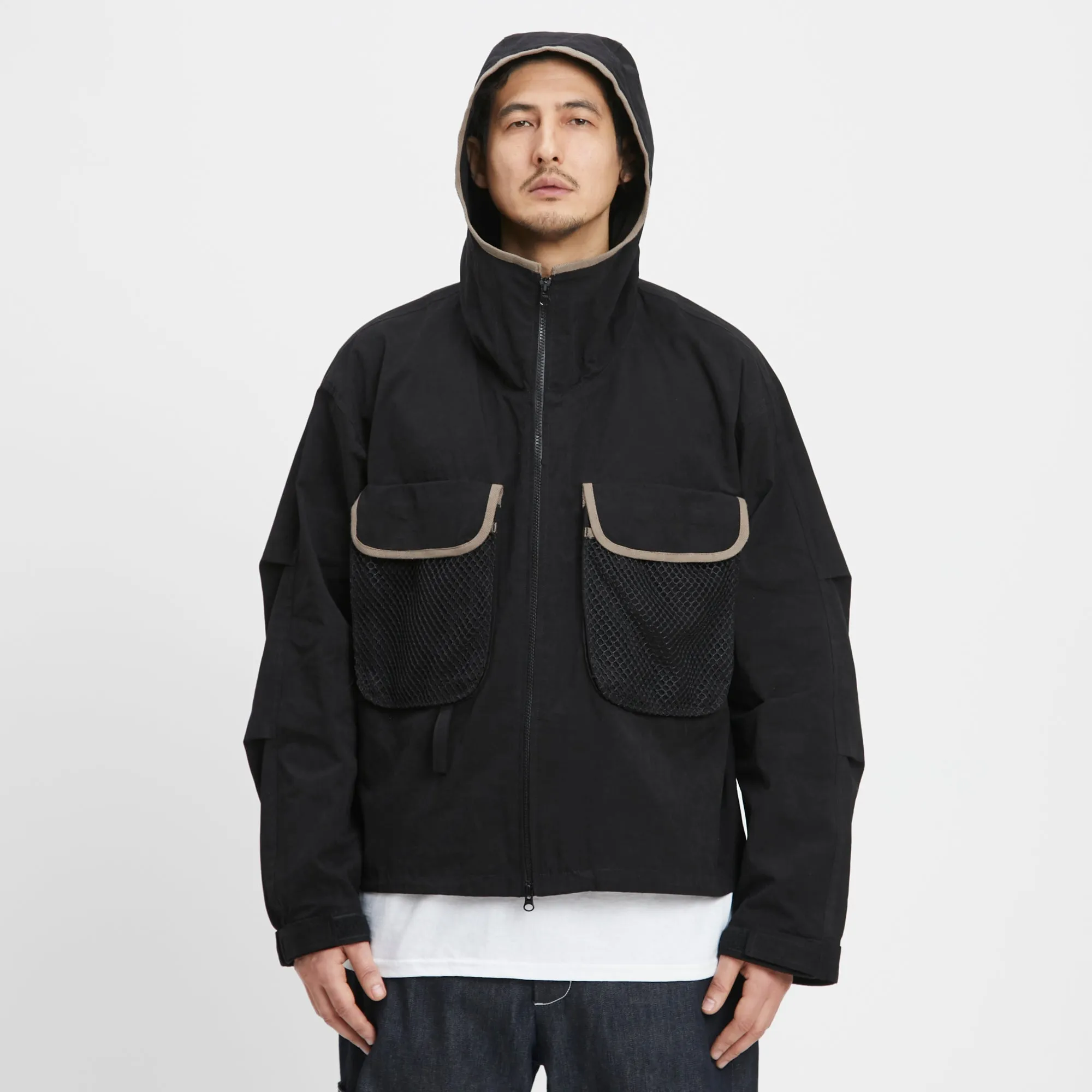 Wading Jacket - Black Cotton/Nylon sold by S.K. Manor Hill product image thumbnail 3