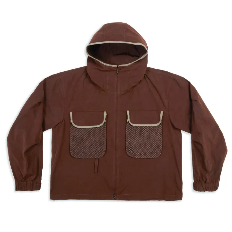 Wading Jacket - Brown Cotton/Nylon sold by S.K. Manor Hill