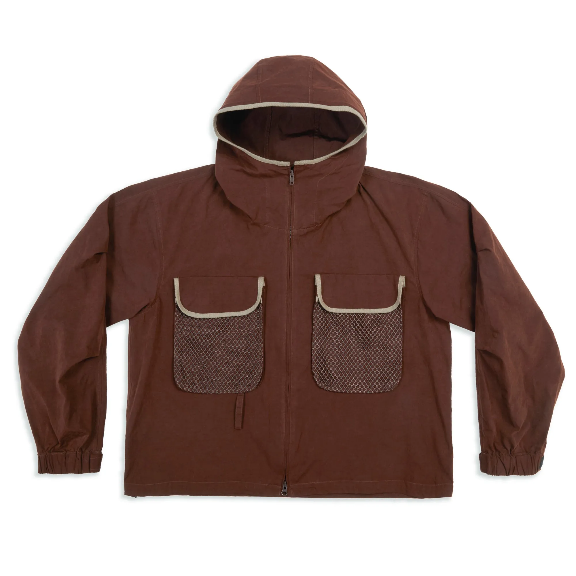 Wading Jacket - Brown Cotton/Nylon sold by S.K. Manor Hill